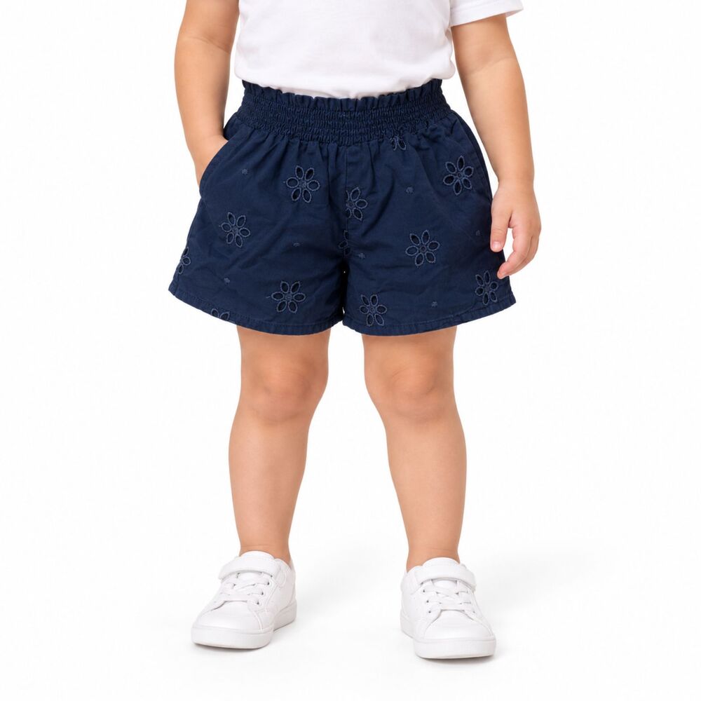 🔥 5 for $30 🔥 Baby Gap Toddler Eyelet Shorts in Navy | Size 2 Years